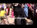 منتقبة ترقص "بلدي" علي أنغام بشرة خير وتشعل إمبابة