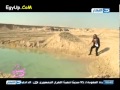 لحظة تعرض "ريهام سعيد" للغرق في موقع حفر "قناة السويس"